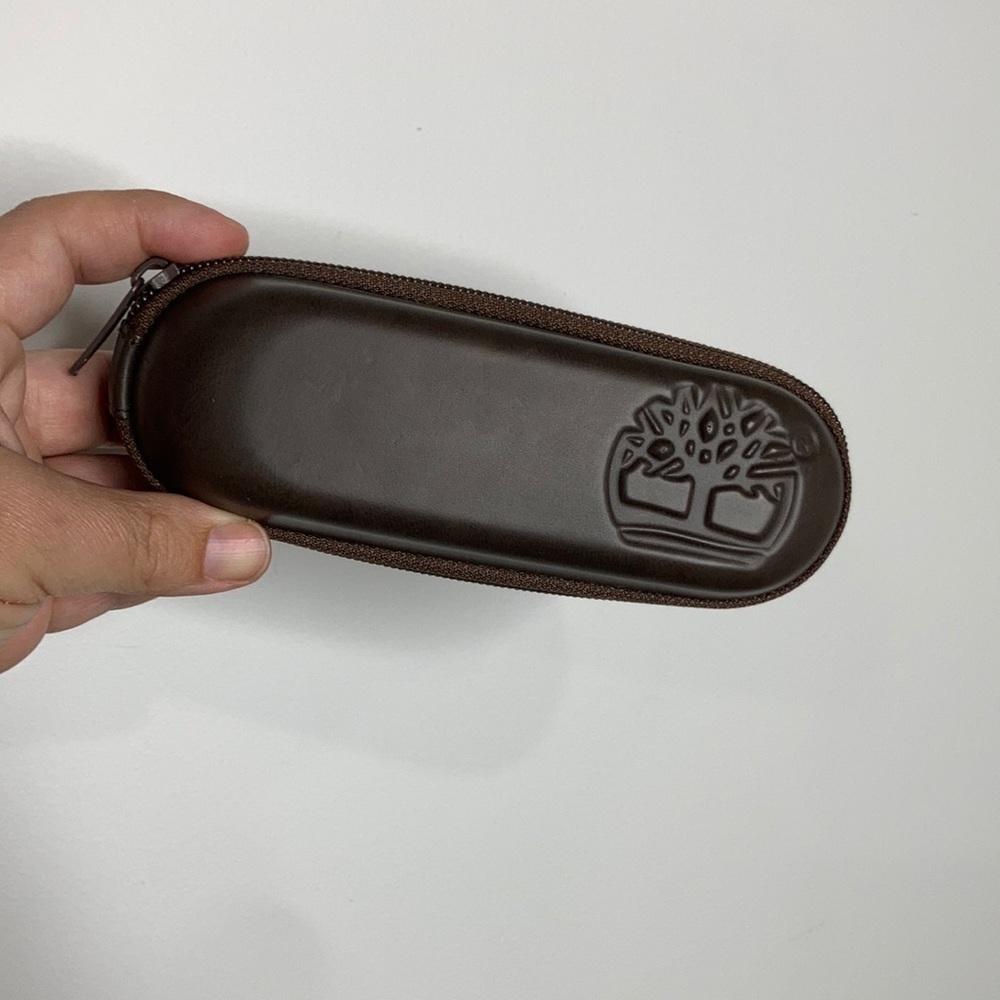 Timberland glasses case brown‎